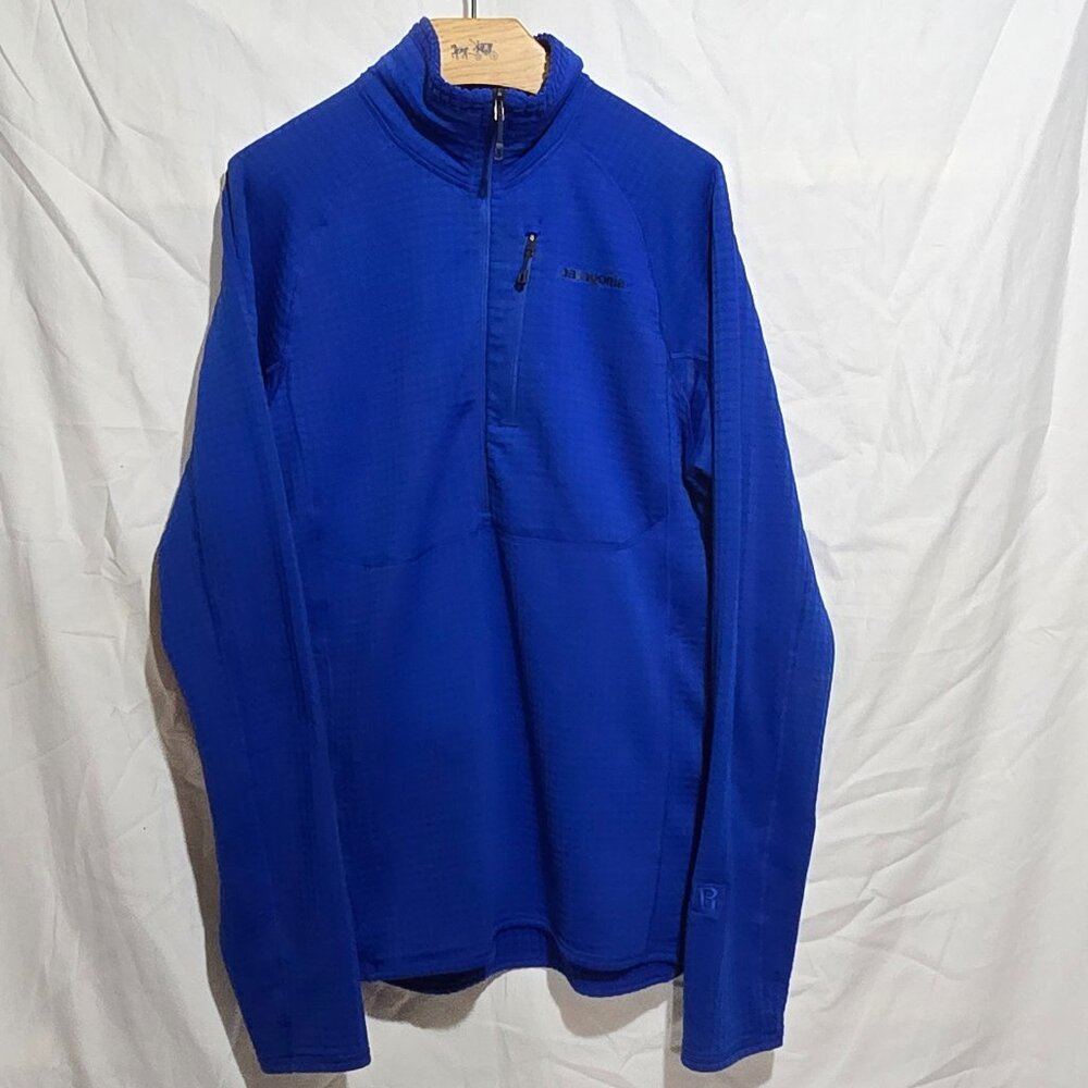 Patagonia #40109 Men's R1 Pullover - Viking Blue - Sz M*